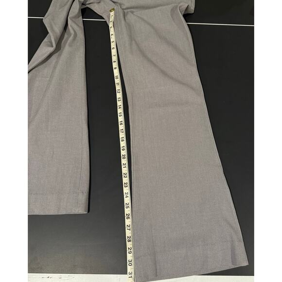 Women's Banana Republic Gray Sloan Fit Flare pants size 10 business casual - Picture 7 of 10